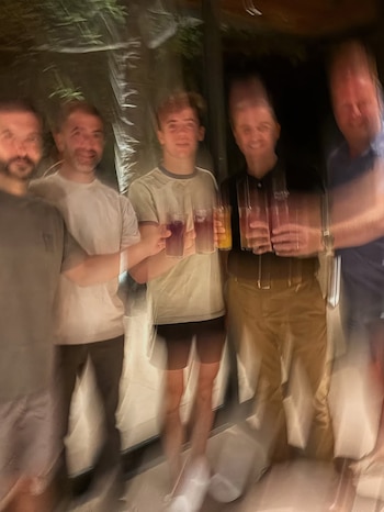 La postal de Colapinto con