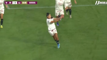 Gol madrugador de Pierina Núñez para el 1-0 de Universitario vs Alianza Lima por semifinal vuelta de Liga Femenina 2026