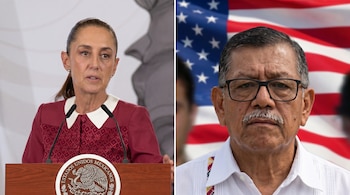 En la conferencia matutina, la mandataria nacional se limitó a señalar que la instancia federal deberá revisar las observaciones hechas por autoridades judiciales estadounidenses en torno al exfuncionario mexicano señalado por presuntos vínculos criminales. (Infobae-Itzallana)