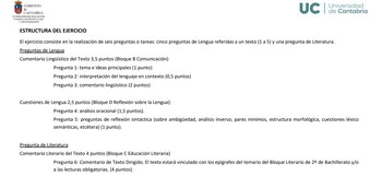 Guías ejercicios Lengua Castellana PAU