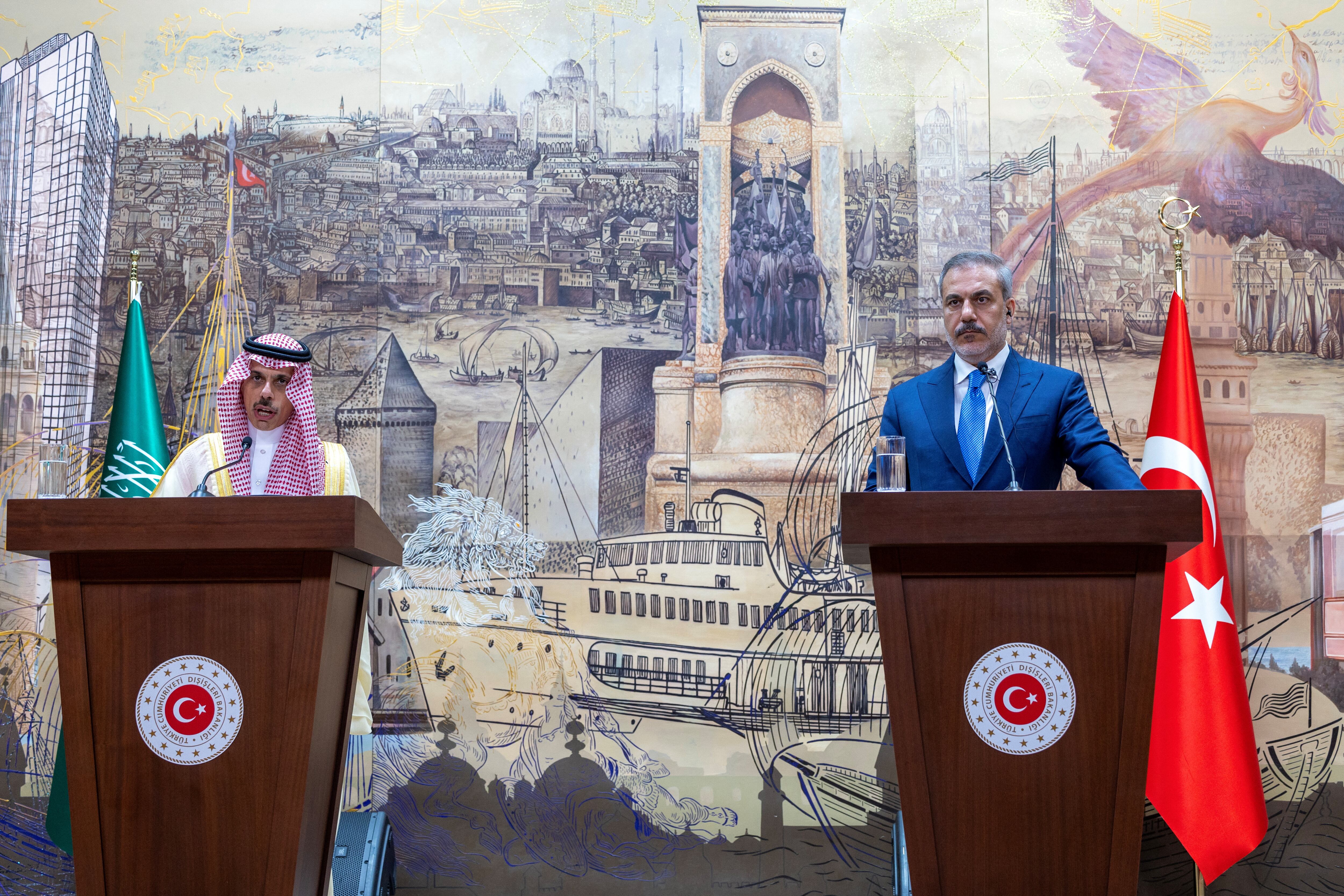 Turquía expresó su respaldo a Arabia Saudita en medio de los ataques de los rebeldes hutíes (REUTERS/Murad Sezer)
