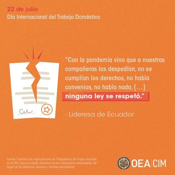 La OEA advierte que durante