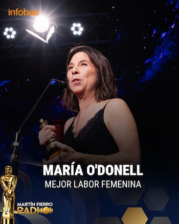María O’Donnell ganó el Martín Fierro de Oro de la Radio 2026