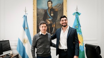 Axel Kicillof recibió la semana