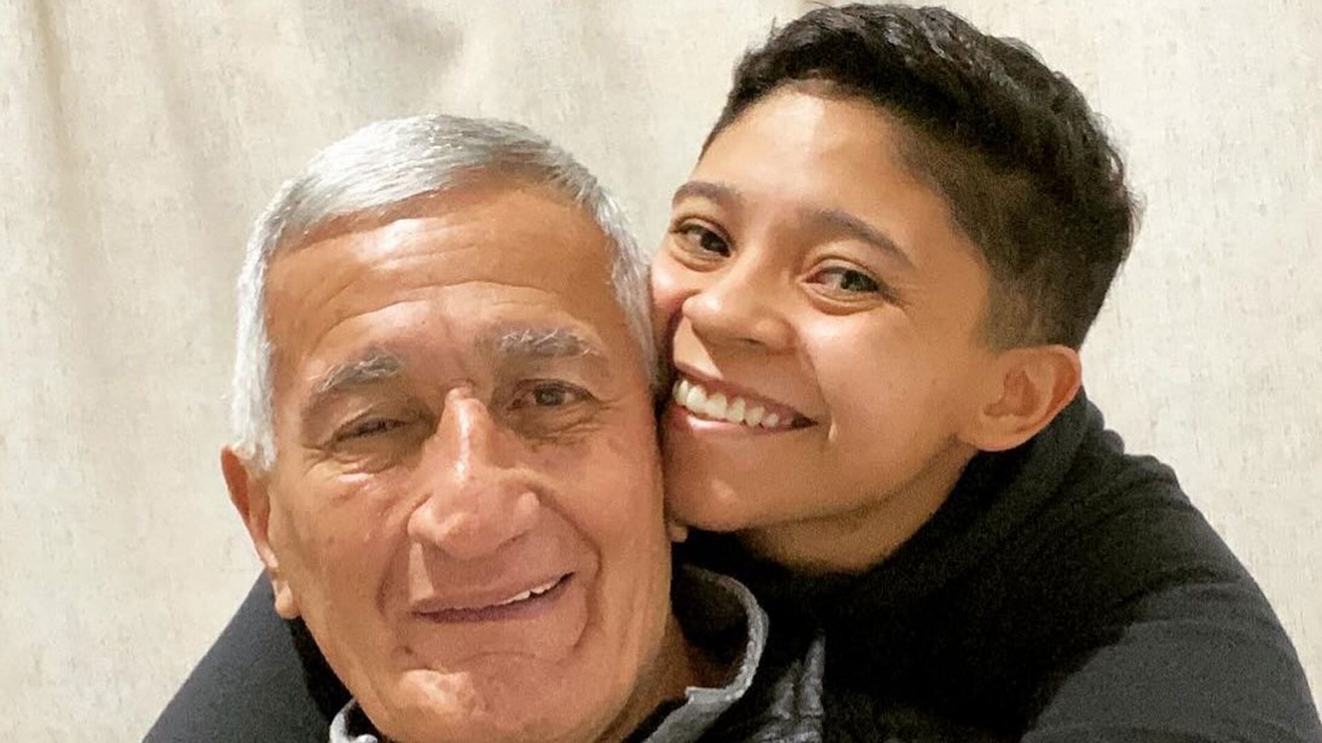 Juan Ramón Verón y Agustina Amaro se conocieron a fines de 2021 (@amaroagustina)