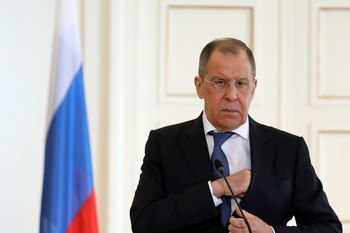 El canciller ruso Sergei Lavrov