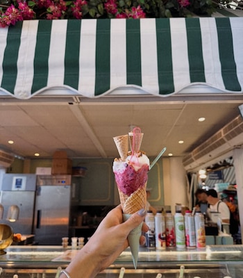 La gastronomía también jugo un