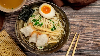 Receta de ramen casero, rápida