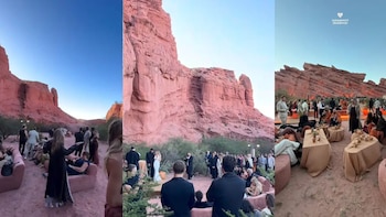 El Gobierno de Salta informó que aplicará una multa “ejemplificadora” a los organizadores del Casamiento en la Quebrada de las Conchas