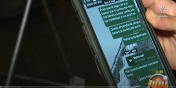 Sergio Mayer Mori muestra mensajes