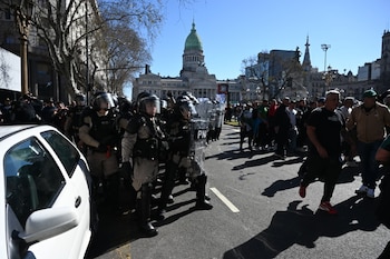 Los enfrentamientos con la Prefectura