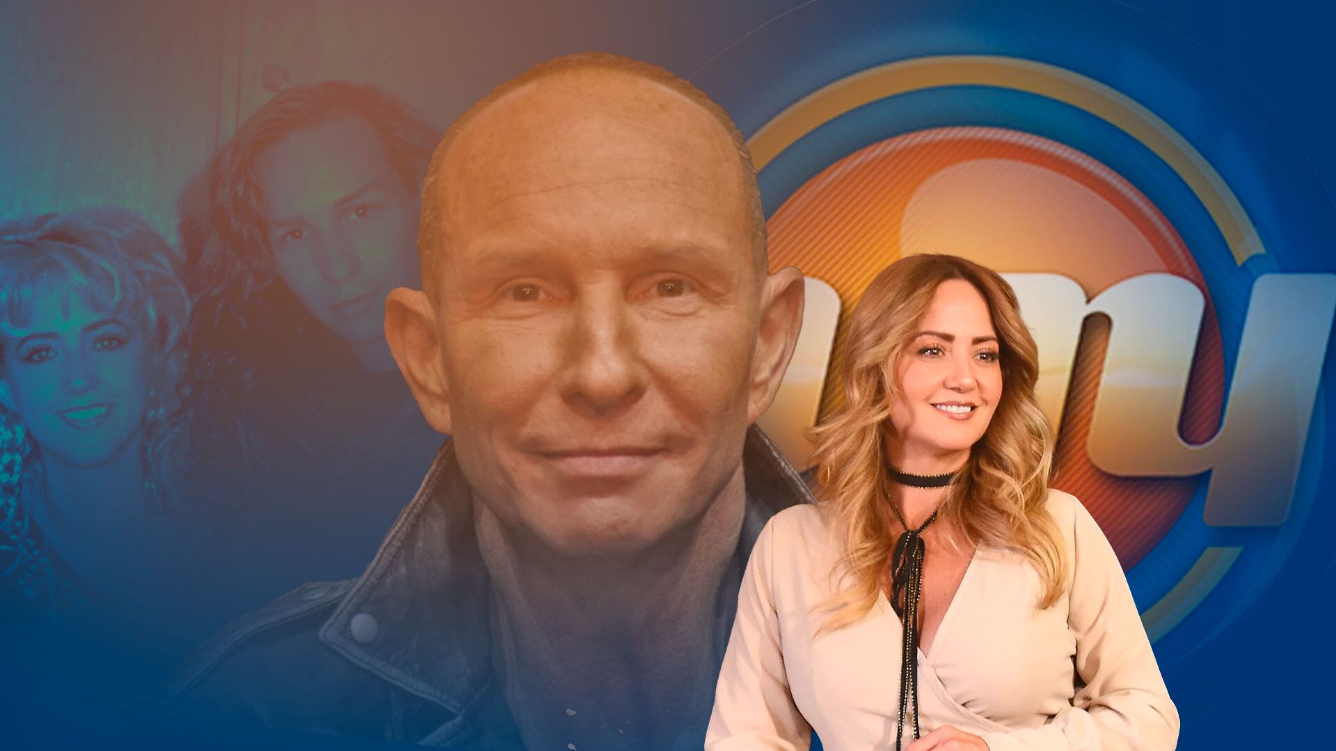 Andrea Legarreta y Erik Rubín se reencuentran en el programa Hoy.