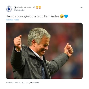 Memes y reacciones por la venta de Enzo Fernández