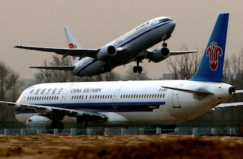 Dos aviones de China Southern