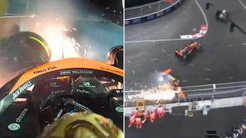 Fuerte impacto y principio de