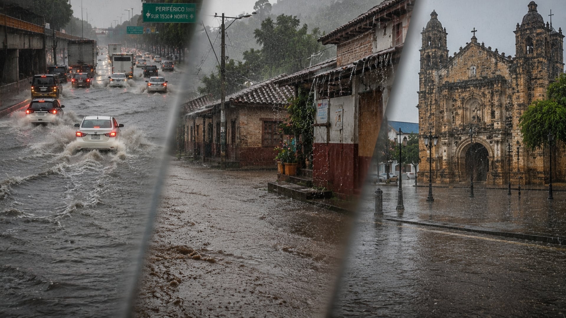 Las lluvias continuarán en gran parte del país este domingo 12 de julio de 2026. (Imagen ilustrativa IA Infobae)
