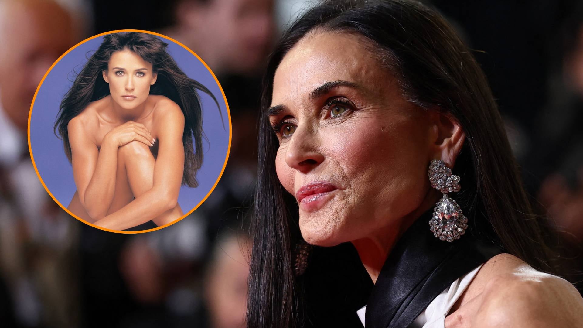 Demi Moore recordó la controversia generada por su remuneración en la película
