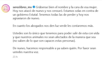 El refugio denunció que continúan