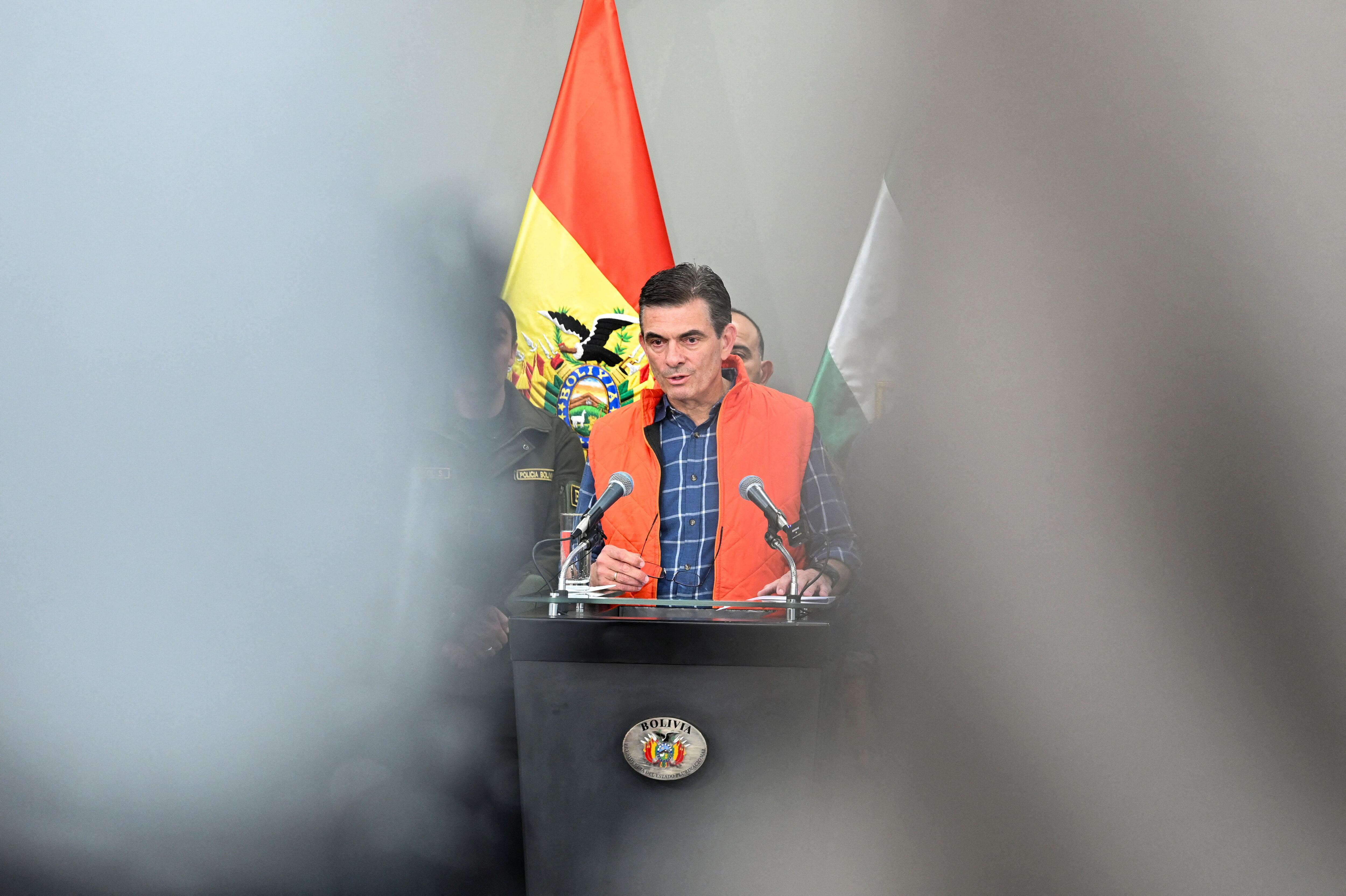 El presidente boliviano Rodrigo Paz
