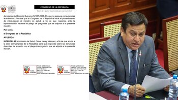 Congreso impulsa moción de interpelación