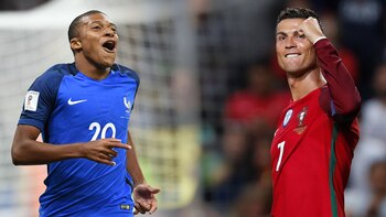 Los dos futbolistas intentarán pelear