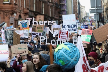 Marcha contra el cambio climático