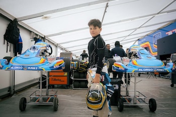 Martín Bertolaccini tiene 12 años