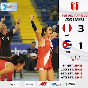 Perú se impuso en cuatro