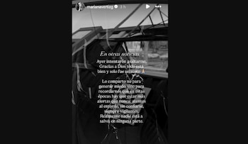 Lo que parecía un trayecto