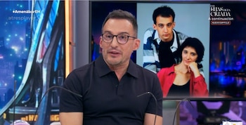 Alejandro Amenábar durante su visita a 'El Hormiguero'