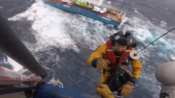 Así fue el impactante rescate