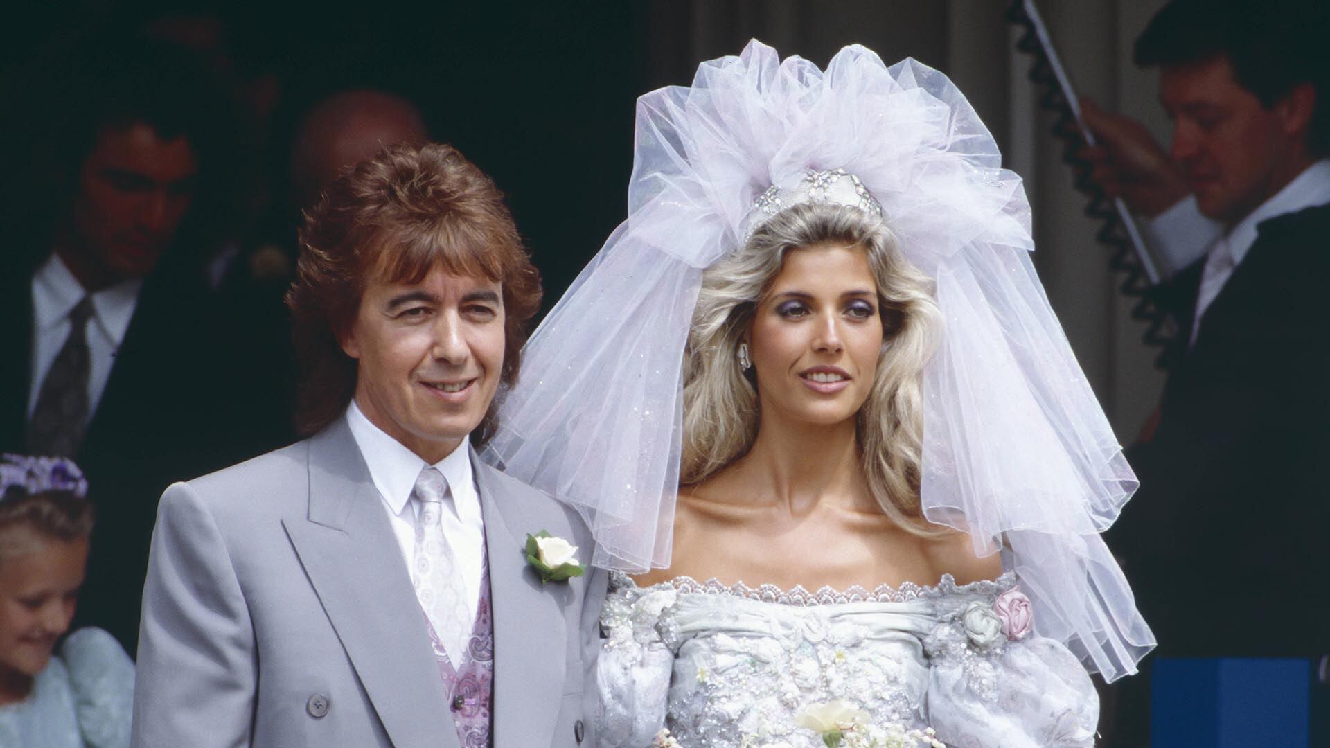 El casamiento de Bill Wyman y Mandy Smith