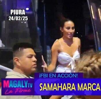 Samahara Lobatón no solo sigue