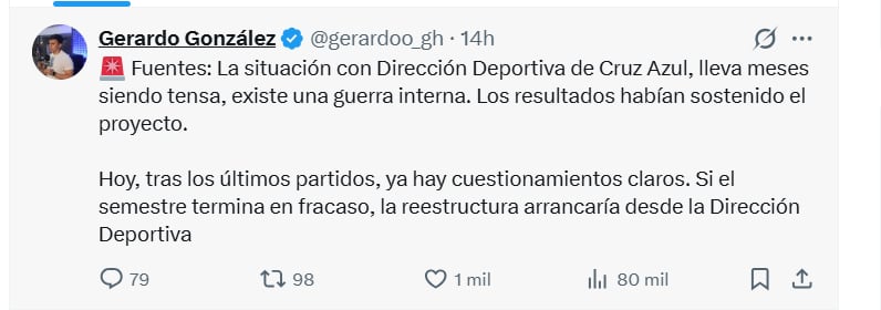 El ambiente en La Noria refleja un clima hostil (Captura de pantalla)