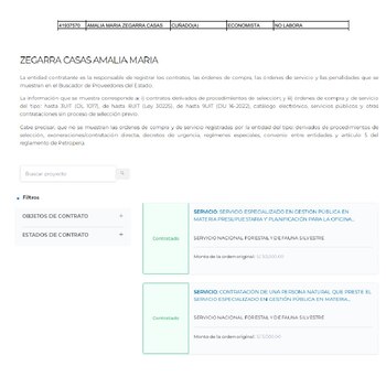 Cuñada de la ministra Claudia Dávila contrató con Serfor cuando ocupaba un puesto en el Ministerio del Interior.