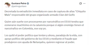 - crédito @petrogustavo/X