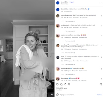 Bonnie Blue reveló el nacimiento de su primer hijo tras una cesárea