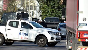 La Policía en la escena