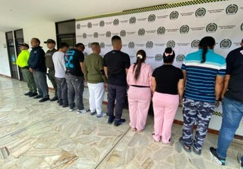 Lavadores de dinero - Cali - Policía Nacional