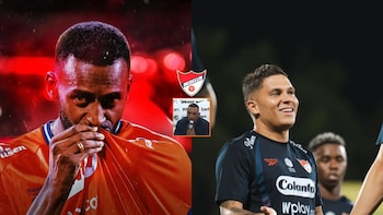 Luis Amaranto Perea, entrenador de Independiente Medellín, habló del regreso de Juan Fernando Quintero y el debut de Jackson Martínez: “Diseñamos un plan”