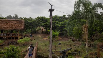 No, una remota aldea amazónica