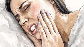 9 hábitos saludables para evitar rechinar los dientes de noche