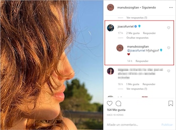 El posteo de Manu Bozoglian