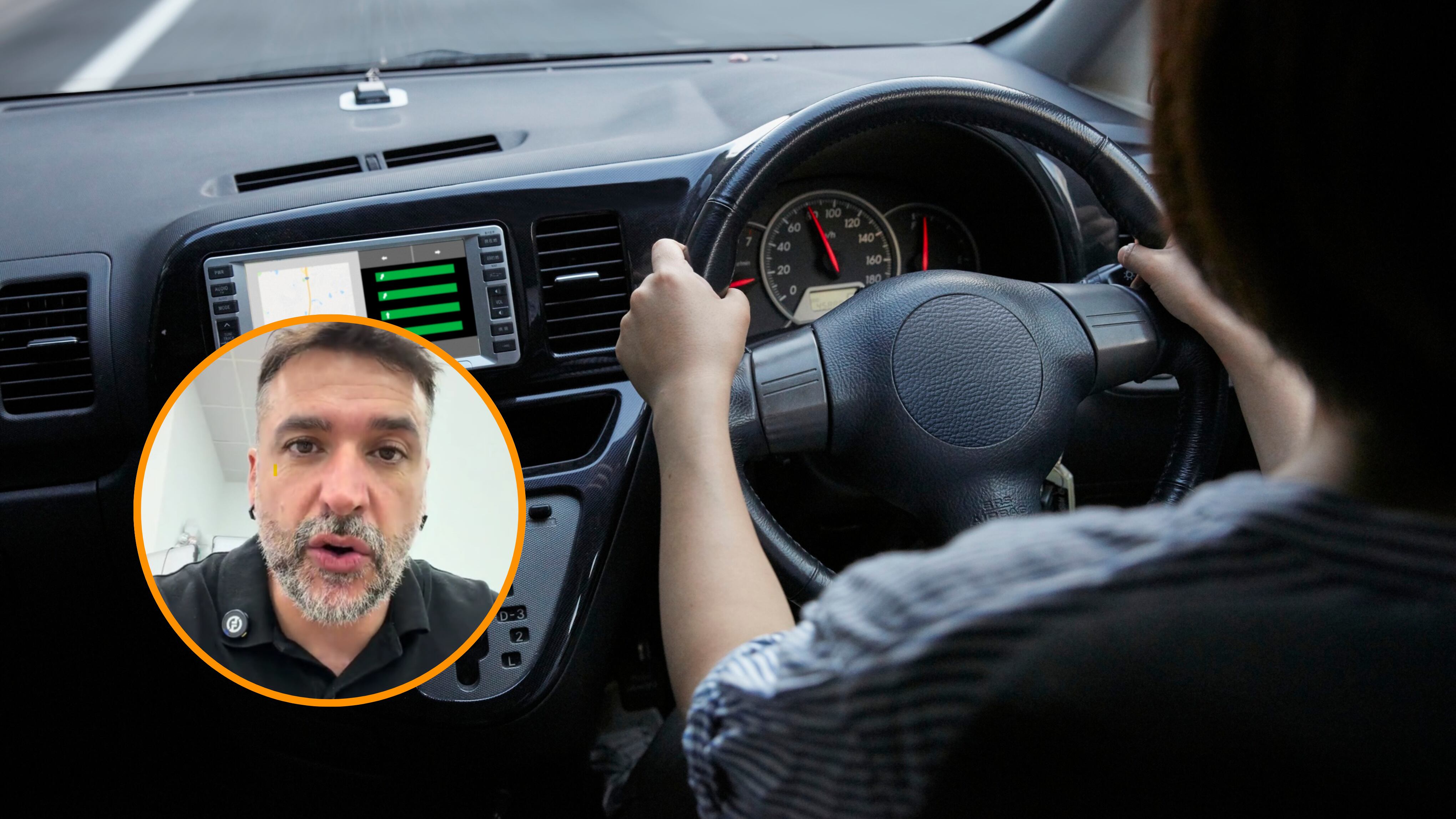 Carlos Almagro, profesor de autoescuela.