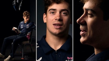 Franco Colapinto aparece en varias