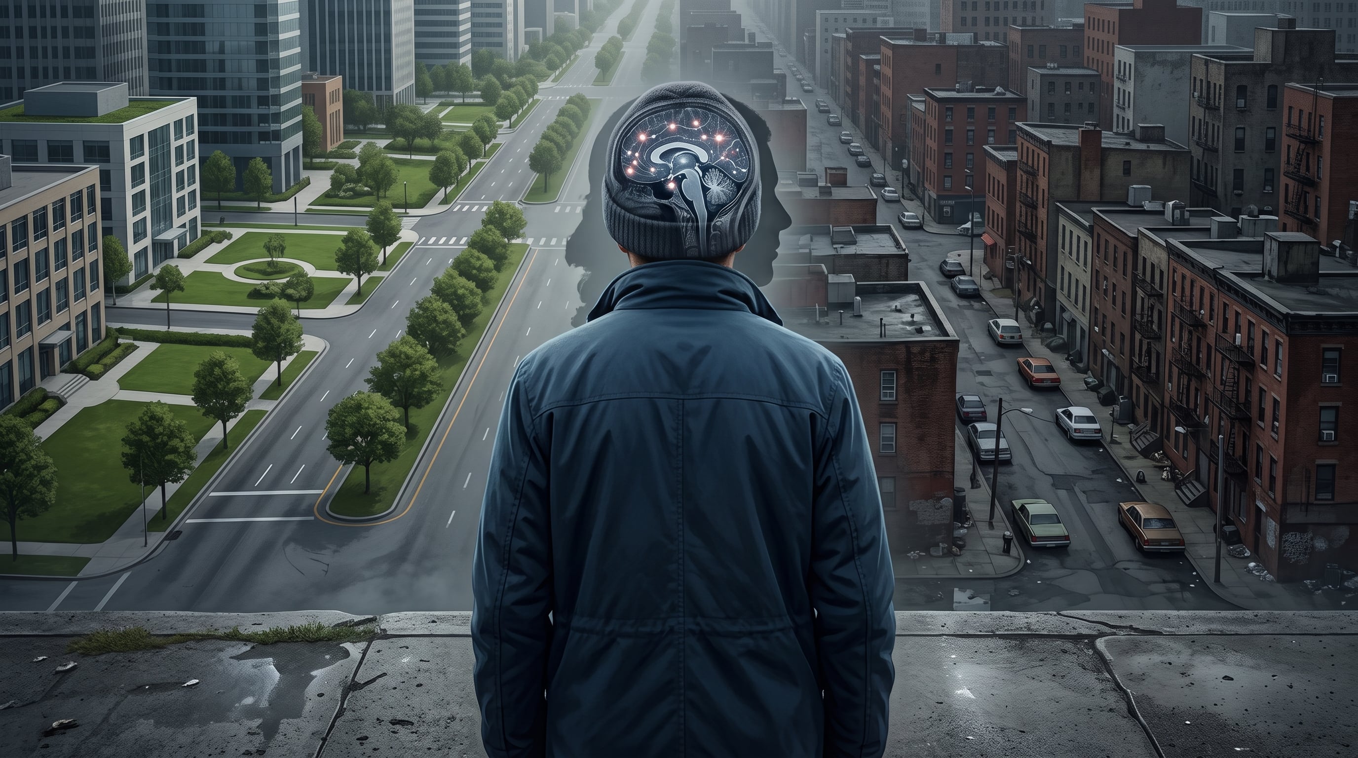Un estudio en Estados Unidos asoció vivir en barrios con desventaja socioeconómica con un cerebro que aparenta más edad, menor volumen cerebral y más daño vascular en resonancias magnéticas. (Imagen Ilustrativa Infobae)