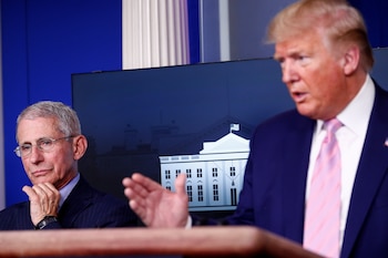 El doctor Anthony Fauci, director