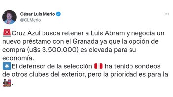 César Luis Merlo, periodista argentino,