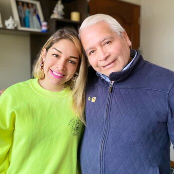 Luccina junto a Luis Aparicio,