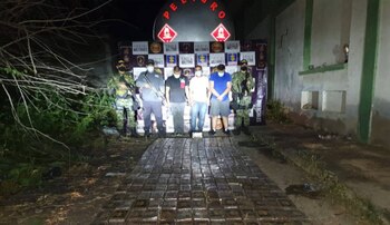 Los tres detenidos se disponían